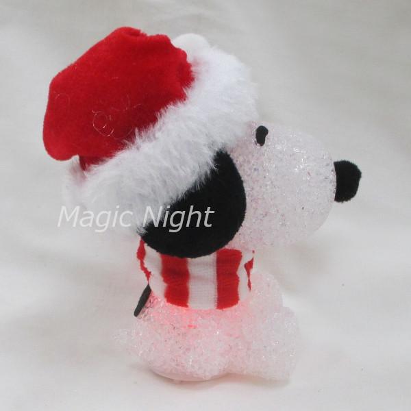 スヌーピー EVAライト S ストライプ SNOOPY クリスマス モチーフライト