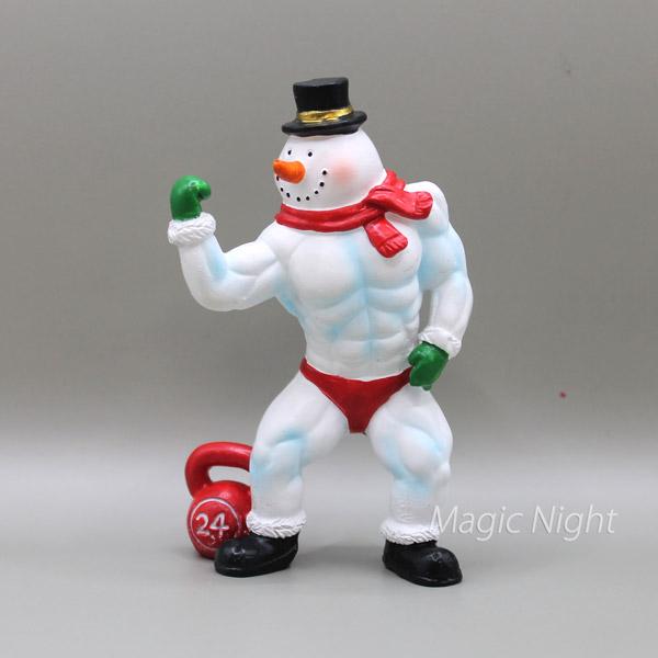 スノーマンマッソー クリスマス フィギュア 装飾 飾り付け 置物