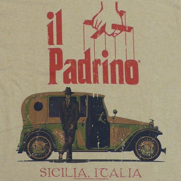 ゴッドファーザー Tシャツ il padrino 半袖 カーキ色｜magicnight｜03