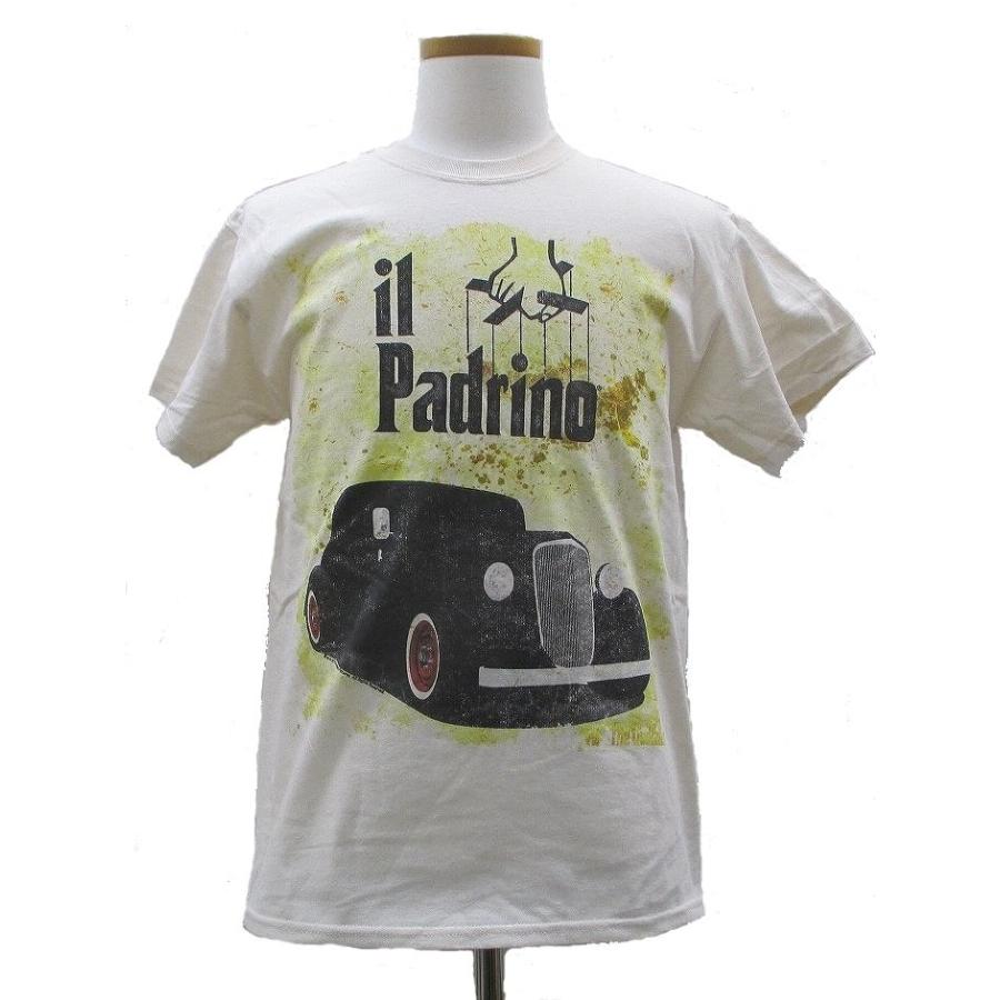 ゴッドファーザー Tシャツ Respect Me Vintage 半袖 アイボリー 