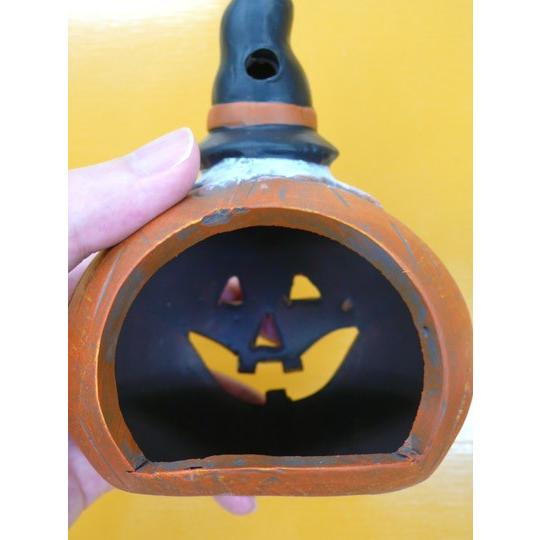 アンティーク パンプキン キャンドルポット 2個セット ハロウィン