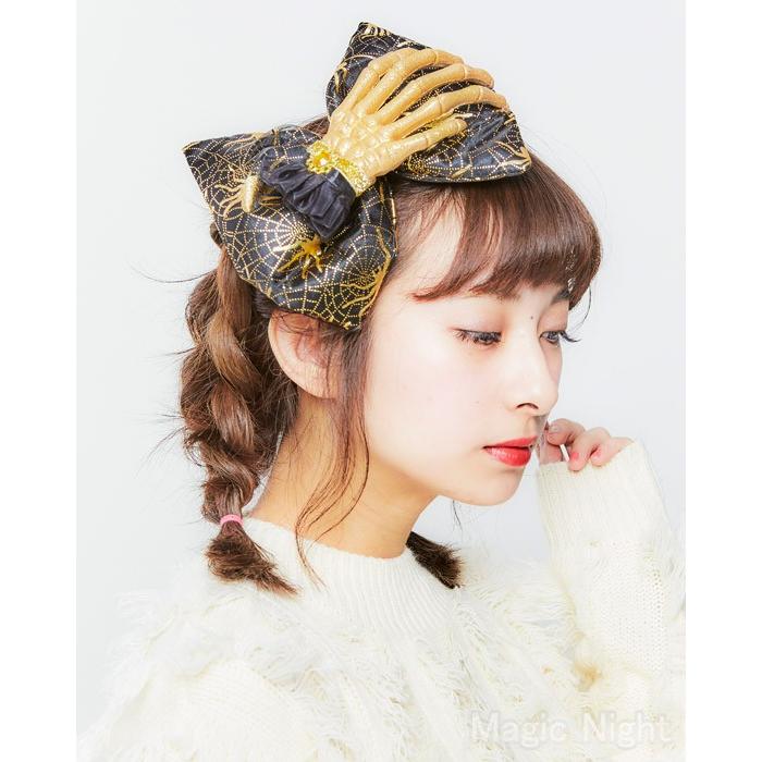スカル リボンクリップ ゴールド ハロウィン ヘアクリップ 髪飾り 髪留め Jg4239 コスプレ衣装専門店マジックナイト 通販 Yahoo ショッピング