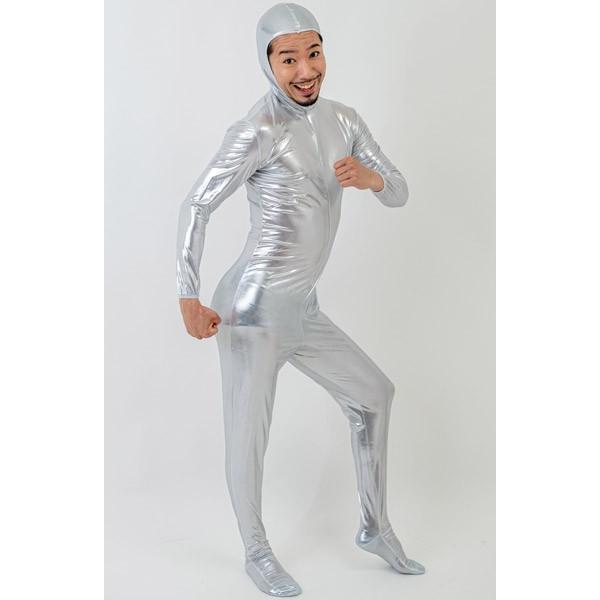 評価 全身タイツ シルバー 宴会 衣装 余興 コスチューム humanidades