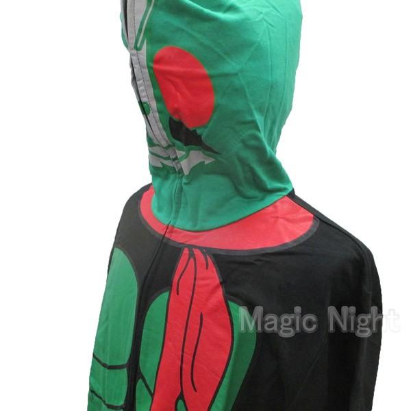 仮面ライダー1号 なりきりプルパーカー 大人用 仮面ライダー パーカー