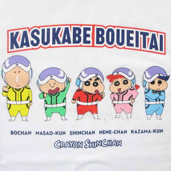 クレヨンしんちゃん かすかべ防衛隊 Tシャツ メンズ レディース 白