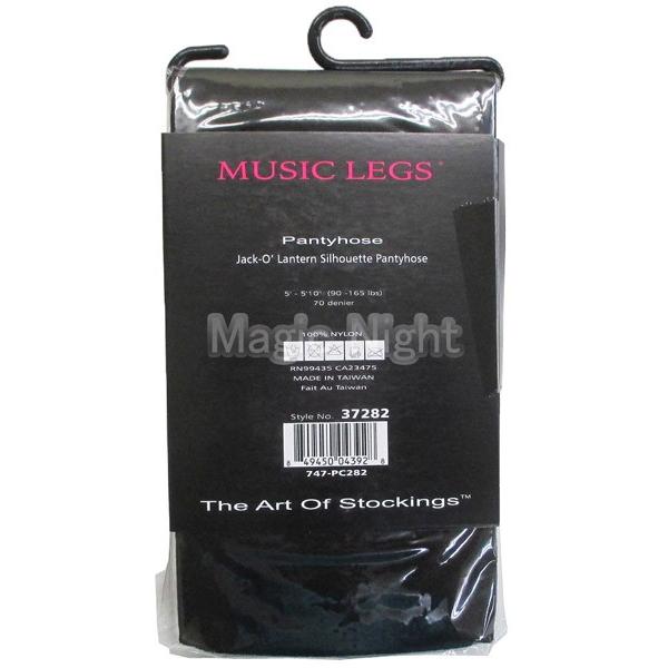 37282 Jack-O' Lantern Silhouette Pantyhose / 分類：パンスト 定形外発送可 |  | 02