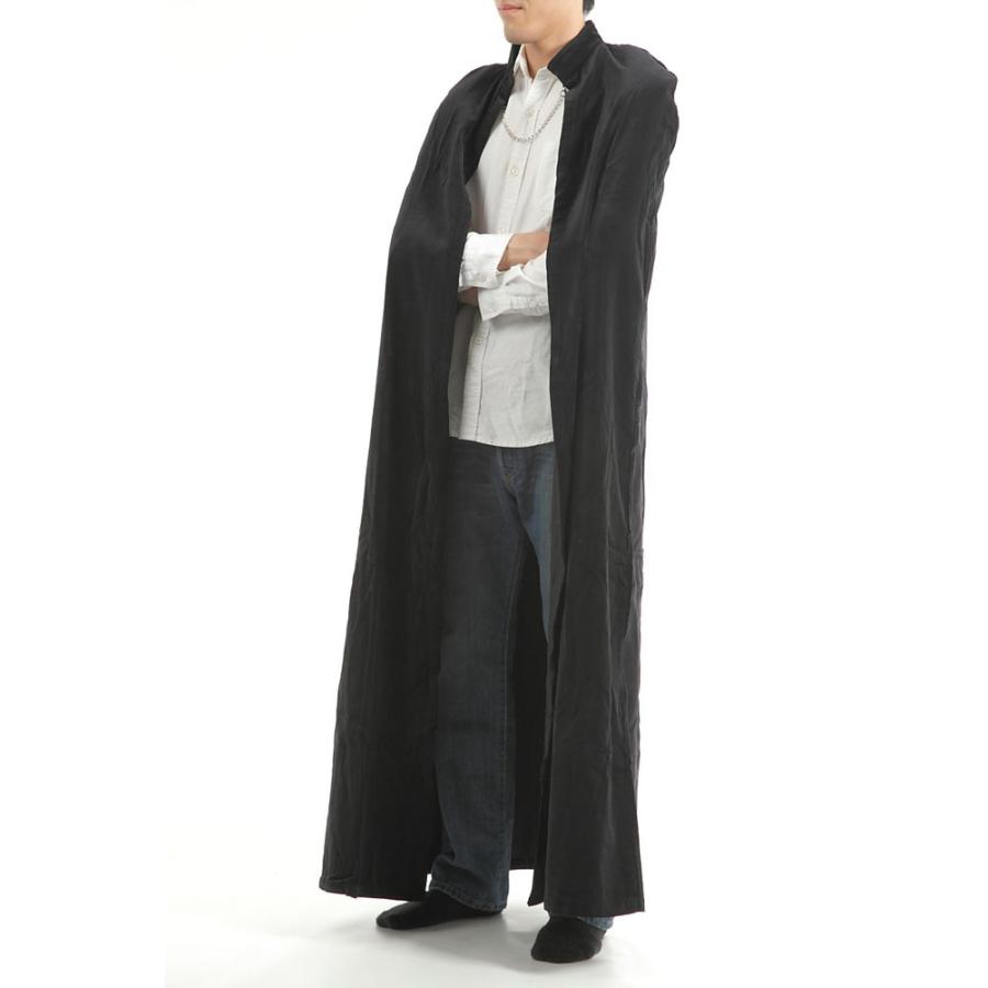 訳ありB品 DXロードケープ XL 長身用 マント ローブ ハロウィン 仮装 コスプレ 衣装 ブラック 黒 チェーンにくすみサビ有 返品不可 |  | 01