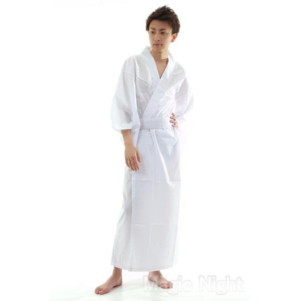 カラー着物 白 時代劇 衣装 コスチューム |  | 01