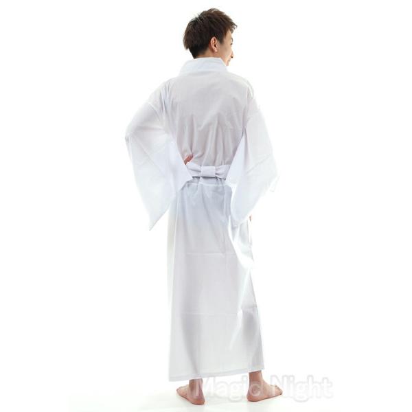 カラー着物 白 時代劇 衣装 コスチューム |  | 02