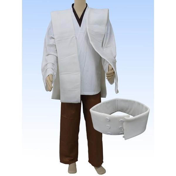 奉仕品 マスタースーツ ホワイト ハロウィン 仮装 コスプレ 衣装 ジェダイ マスター パダワン 白 大人用 返品不可 |  | 02