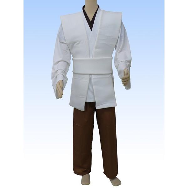 奉仕品 マスタースーツ ホワイト ハロウィン 仮装 コスプレ 衣装 ジェダイ マスター パダワン 白 大人用 返品不可 |  | 03