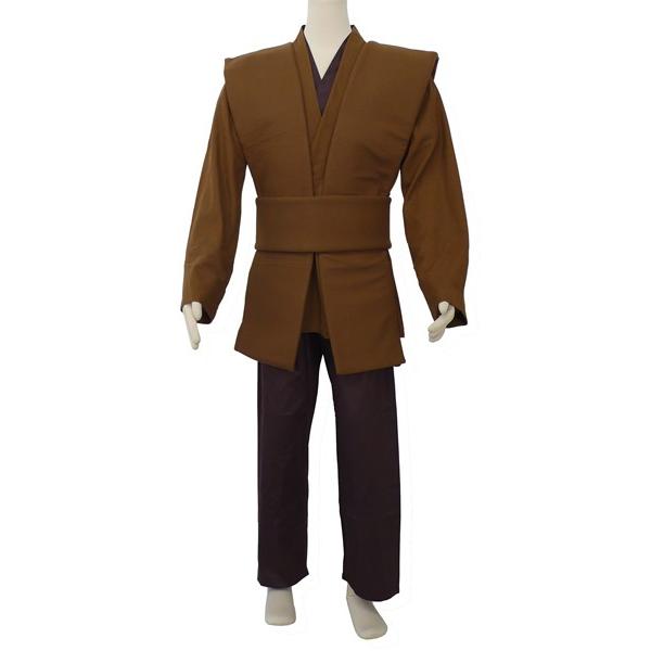 奉仕品 マスタースーツ ブラウン ハロウィン 仮装 コスプレ 衣装 ジェダイ パダワン 茶色 大人用 返品不可 |  | 03