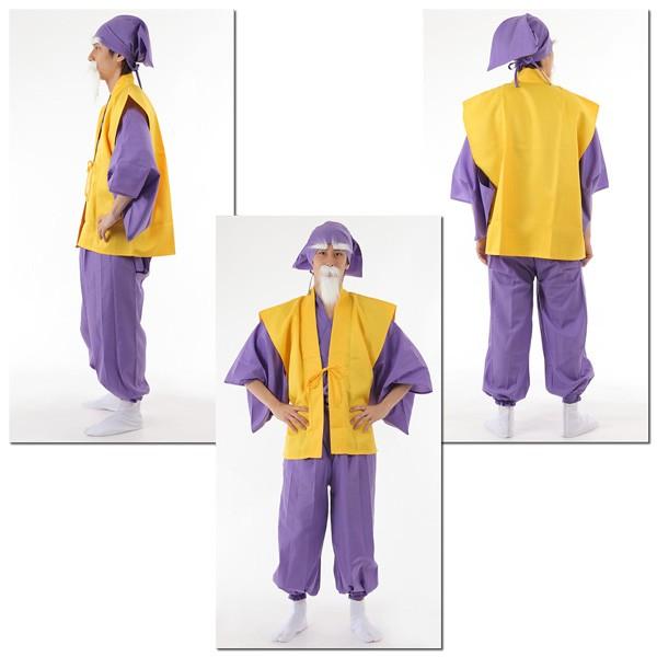 水戸のご隠居さま なりきりコスプレセット 水戸黄門 ハッスル黄門 花咲かじいさん 衣装 |  | 01