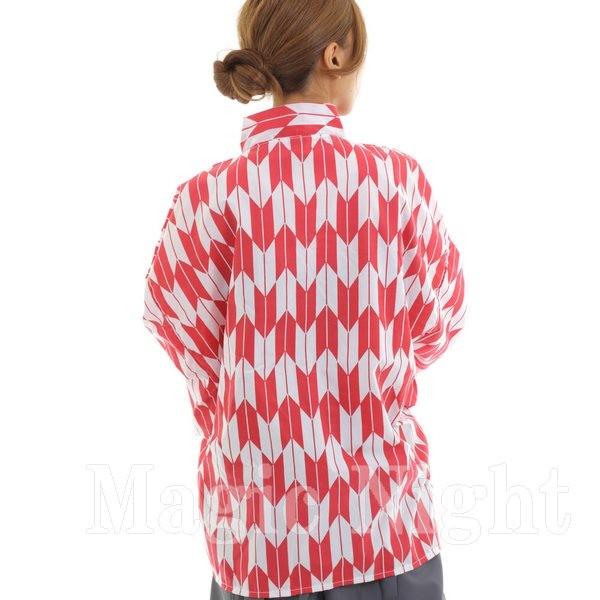 矢がすり上衣 単品 赤 紫 矢絣 やがすり 着物 ハロウィン 仮装 コスチューム 衣装 カラー袴対応 男女兼用 |  | 02