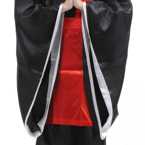 わたしはお坊さん 大僧正 住職 僧侶 和尚 ハロウィン 仮装 コスプレ 衣装 着物 黒 赤 大人用 |  | 08