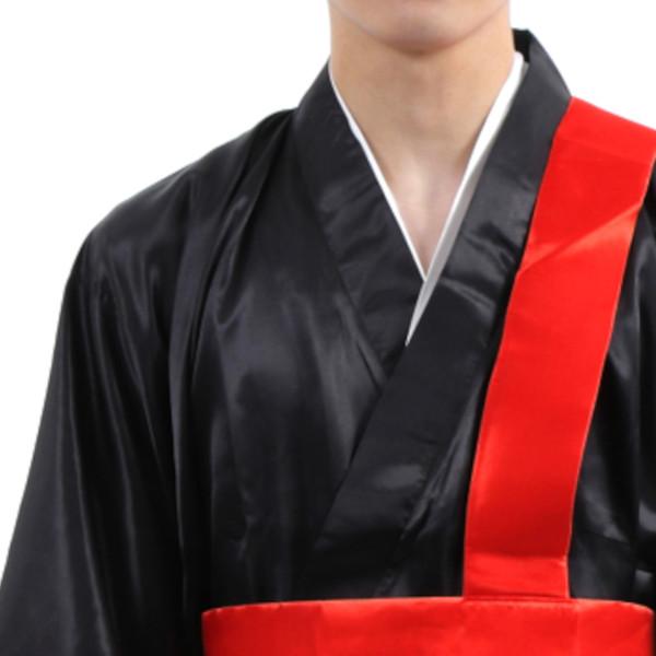 わたしはお坊さん 大僧正 住職 僧侶 和尚 ハロウィン 仮装 コスプレ 衣装 着物 黒 赤 大人用 |  | 05