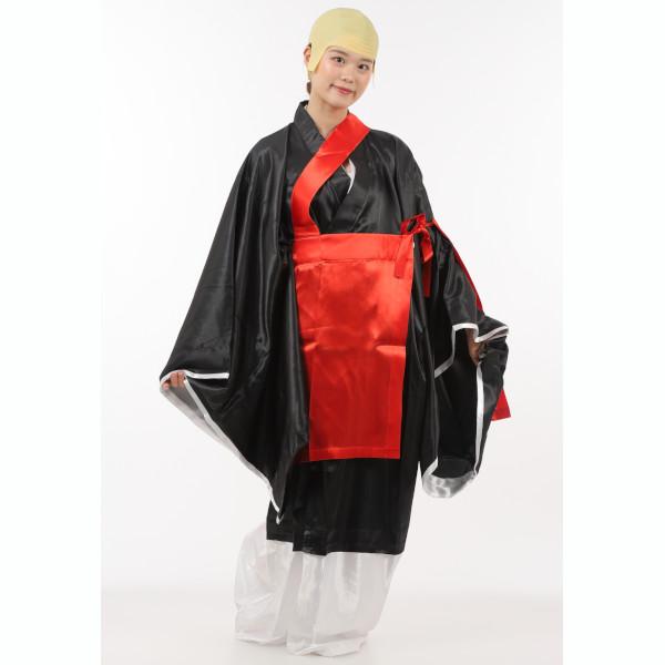 わたしはお坊さん 大僧正3点セット かつら 衣装 数珠 ハロウィン