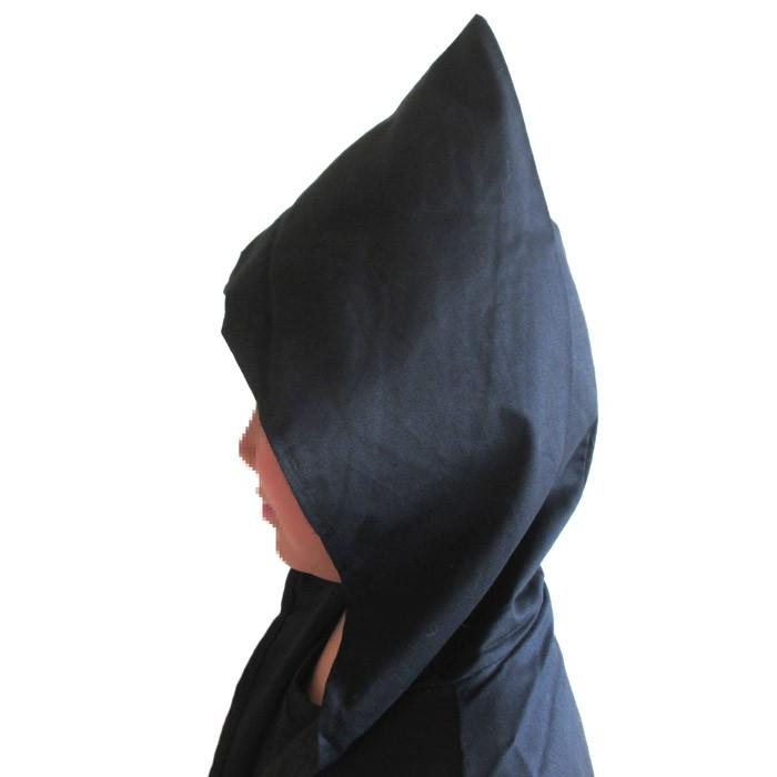 ブラックナイトローブ 子供用 ハロウィン 仮装 コスプレ シス対応 なりきり衣装 黒 |  | 05