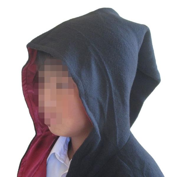 奉仕品 マジックナイトローブ 子供用 ローブ マント 魔法使い ハリーポッター風 コスプレ 衣装 ハロウィン 仮装 黒 返品不可 |  | 04
