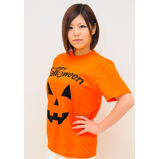 ハロウィン Tシャツ パンプキンオレンジ ハロウィンスタッフTシャツ 男女兼用 |  | 01