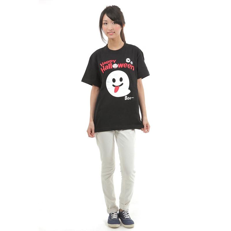 ☆DCA限定☆男女兼用 サリー ハロウィンTシャツ ハロウィン Tシャツ BOOおばけ ハロウィンスタッフTシャツ 男女