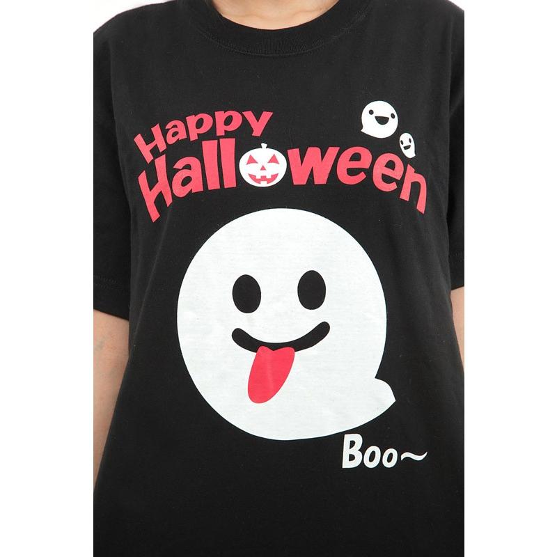ハロウィン Tシャツ BOOおばけ ハロウィンスタッフTシャツ 男女