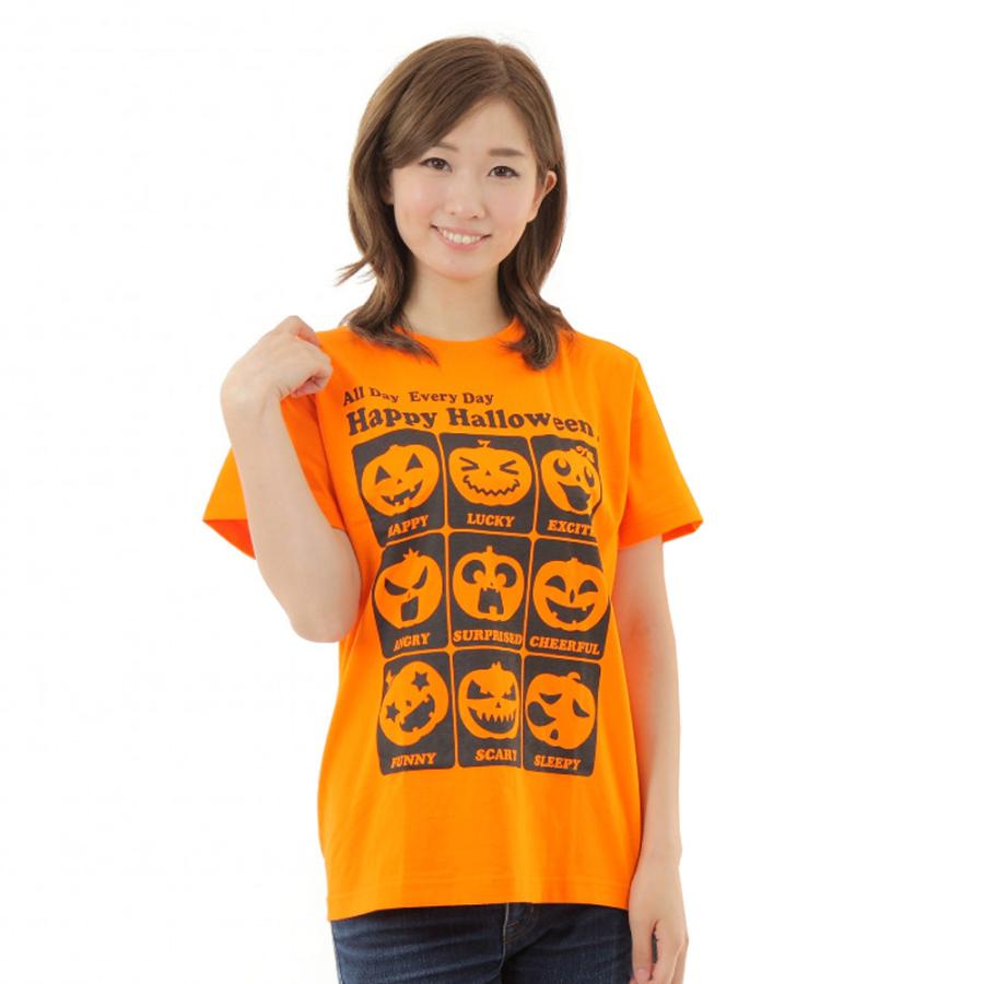ハロウィン Tシャツ All Day Every Day ハロウィンスタッフTシャツ 男女兼用 | 