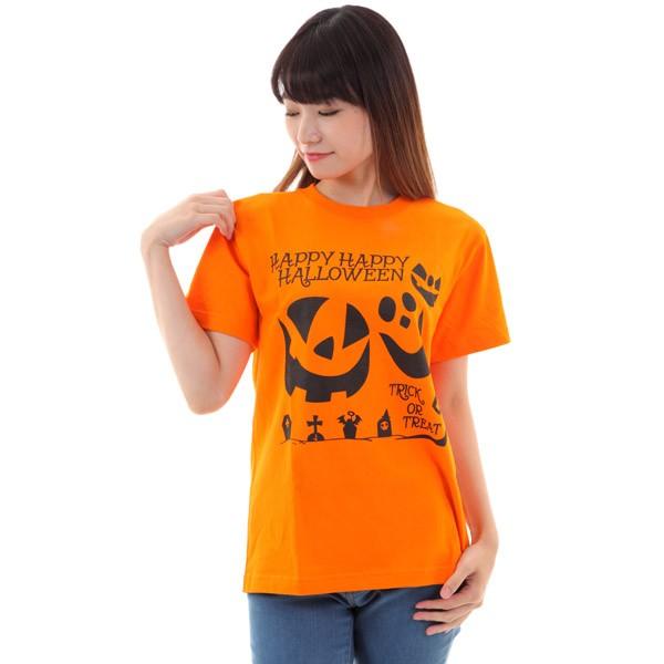 ハロウィン Tシャツ スプーキーナイト ハロウィンスタッフTシャツ パンプキン 仮装 コスプレ かぼちゃ オレンジ |  | 02