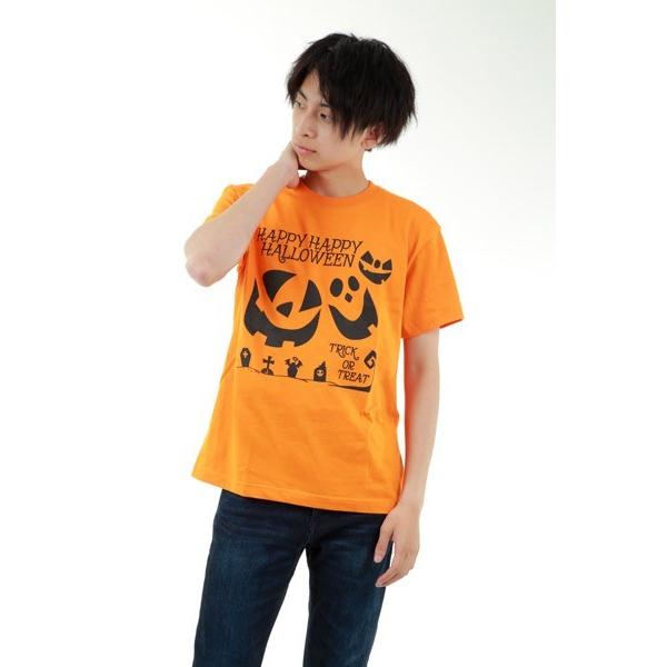 ハロウィン Tシャツ スプーキーナイト ハロウィンスタッフTシャツ パンプキン 仮装 コスプレ かぼちゃ オレンジ |  | 03