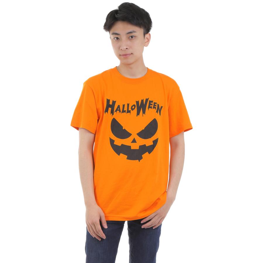 ハロウィンTシャツ スケアリーパンプキン ハロウィン コスプレ Tシャツ パンプキン 仮装 かぼちゃ オレンジ |  | 01