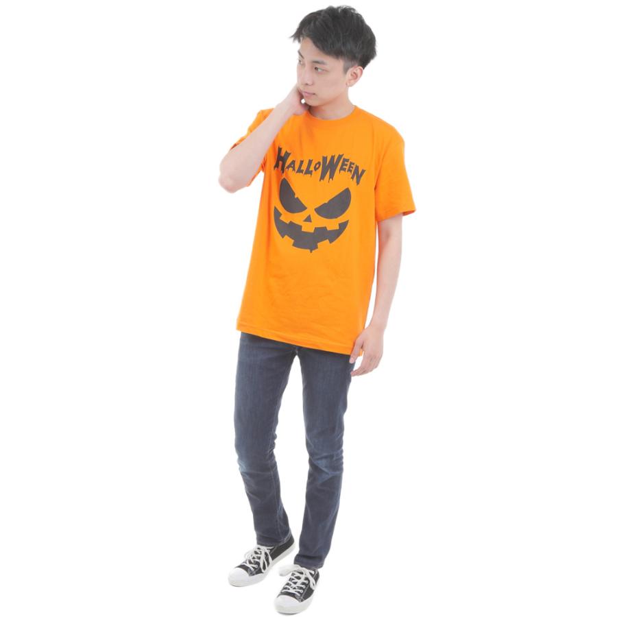 ハロウィンTシャツ スケアリーパンプキン ハロウィン コスプレ Tシャツ パンプキン 仮装 かぼちゃ オレンジ |  | 03
