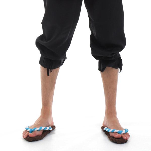 カラーわらじ 茶色 草鞋 草履 26cm 手作り 布わらじ 布ぞうり |  | 02