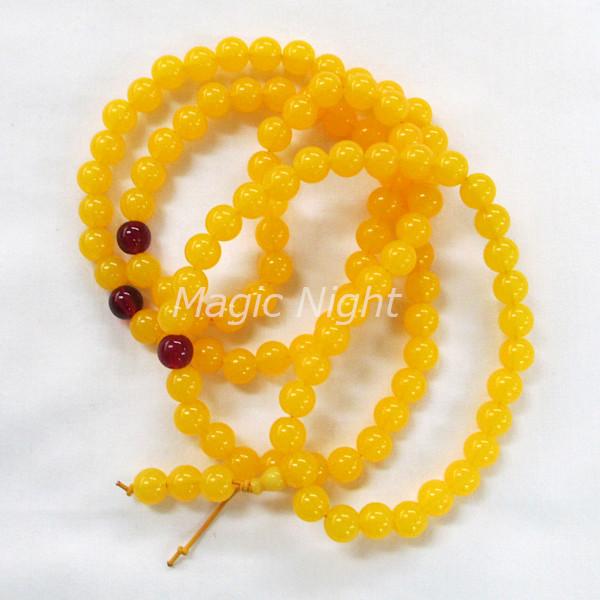 幸運念珠 黄色 数珠 寿珠 ハロウィン 仮装 コスプレ 小道具 イエロー 男女兼用 |  | 02