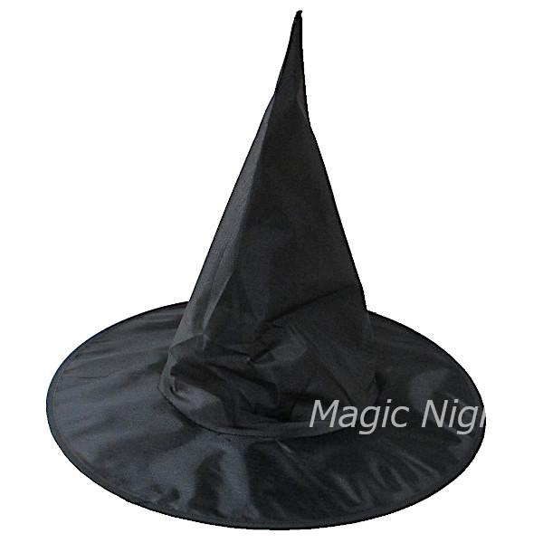 A/P Candy Witchハット 魔女　帽子　黒×黒　完売品 魔女に変身 ウィッチハット 魔女の帽子 大人用 男女兼用 : コスプレ