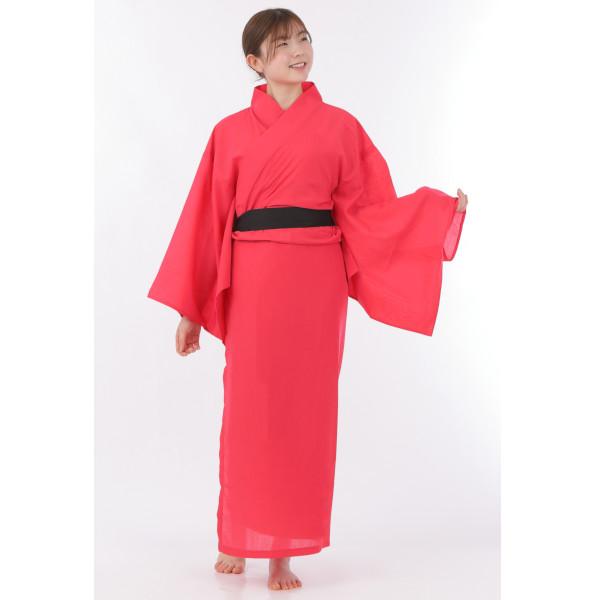 カラー着物 ピンク 時代劇 衣装 コスチューム : コスプレ衣装専門店