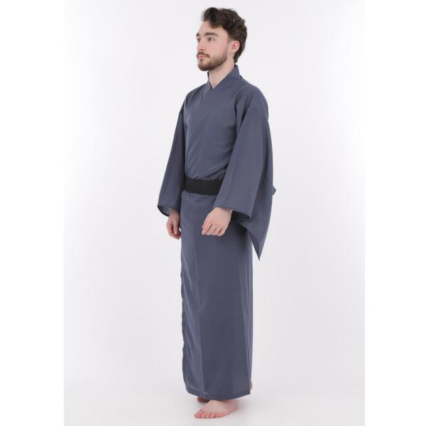 カラー着物 ダークグレー 時代劇 衣装 コスチューム |  | 02