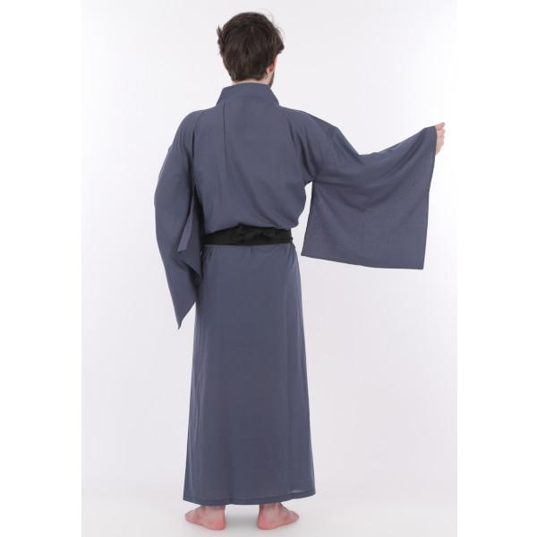 カラー着物 ダークグレー 時代劇 衣装 コスチューム |  | 03