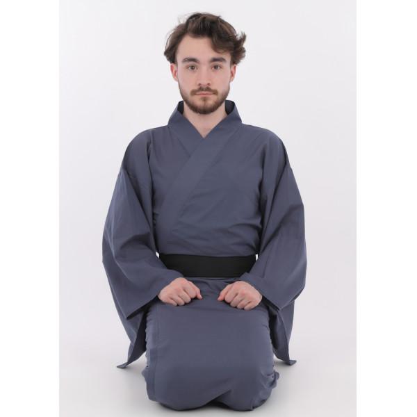 カラー着物 ダークグレー 時代劇 衣装 コスチューム |  | 05