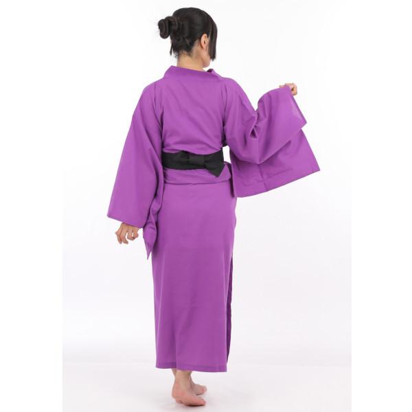 カラー着物 紫 時代劇 衣装 コスチューム : コスプレ衣装専門店 