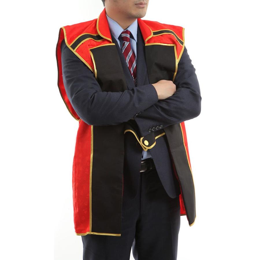 秀吉拵 戦国武将陣羽織 武将 仮装 コスプレ 侍 武士 衣装 赤 レッド 男性用 |  | 04