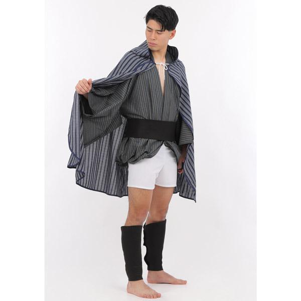 上州またたび合羽 時代劇 仮装 旅装束 道中合羽 股旅 旅姿 芝居 変装 グッズ |  | 05