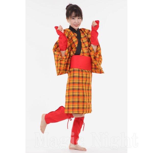 カラー手甲脚絆 赤 時代劇 コスプレ 仮装パーツ 町娘 旅姿 忍者 くのいち 変装 グッズ |  | 05