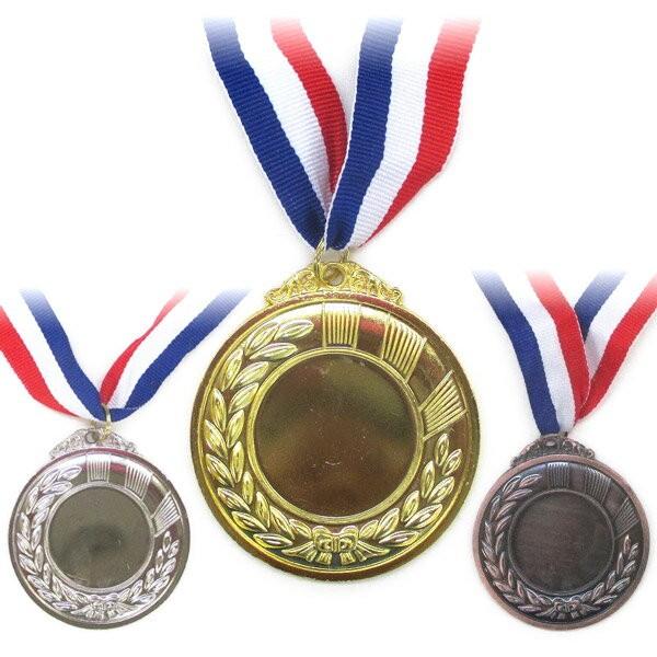 50%OFF 金メダル 銀メダル 銅メダル 単品販売 表彰式 パーティグッズ 直径6.6cm