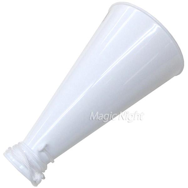 お徳用 白メガホン20pセット メガホン300 ホワイト 高校野球 スポーツ