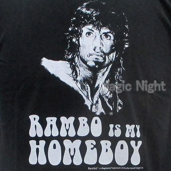 ランボー RAMBO is MY HOMEBOY 映画 Tシャツ 奉仕品 |  | 02