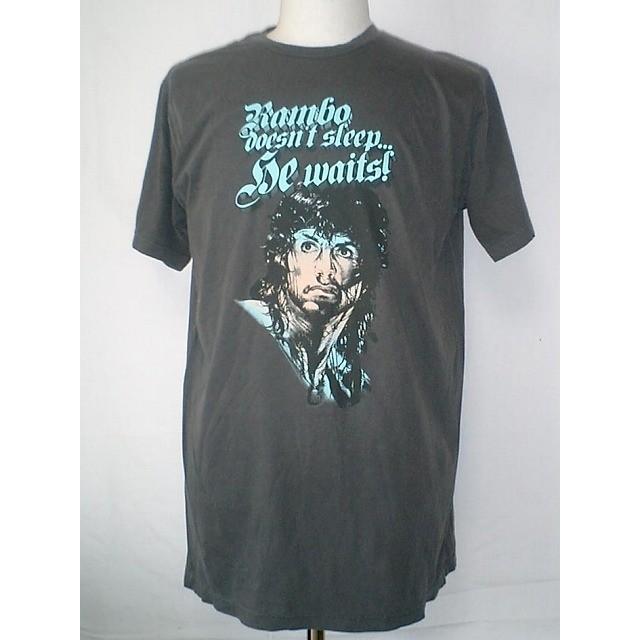 ランボー Doesn't Sleep ！　映画 Rambo Tシャツ | 