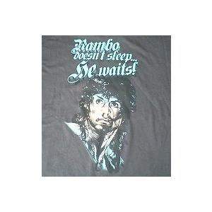 ランボー Doesn't Sleep ！　映画 Rambo Tシャツ |  | 02