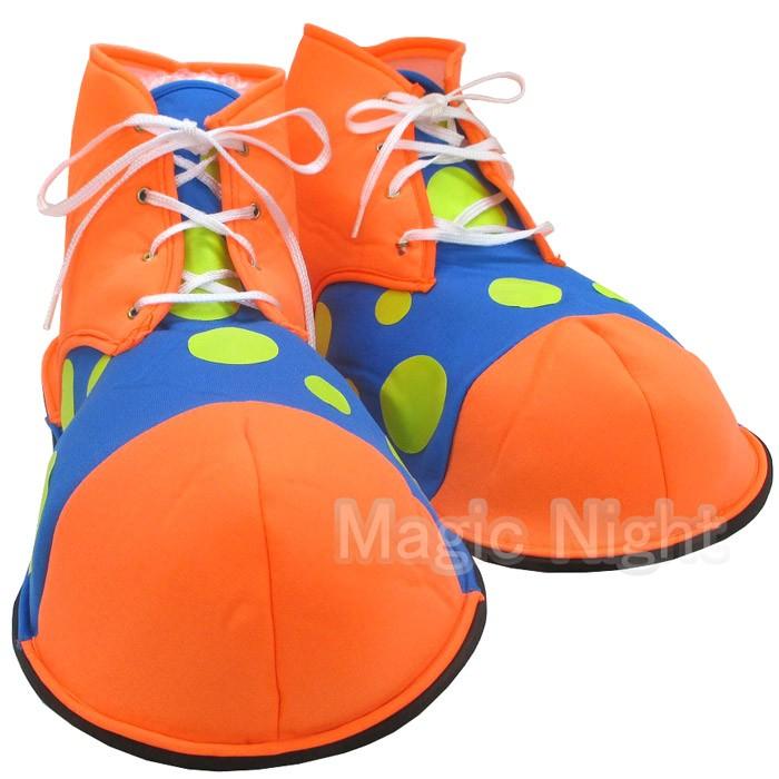 ビッグクラウンシューズ 大人用 ピエロ クラウン 道化師 シューズ 靴 布製 足サイズ約32cm Rb1340 コスプレ衣装専門店マジックナイト 通販 Yahoo ショッピング