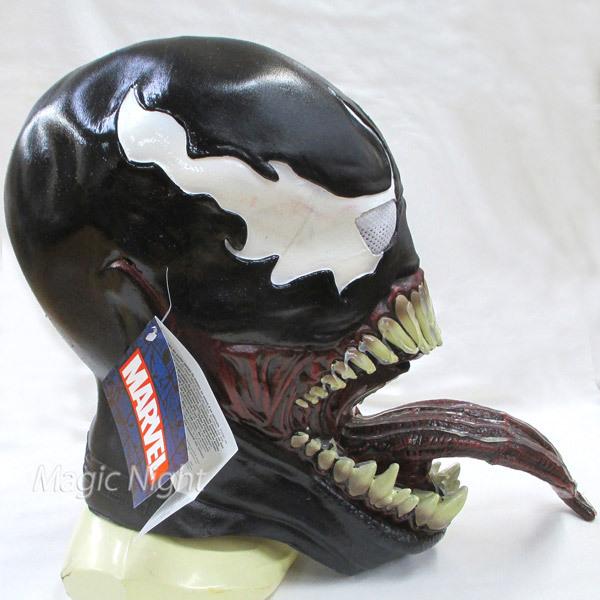 【新品未使用】スパイダーマン マスク ブラック（ヴェノム） スパイダーマン】新品 ブラックスパイダーマン ヴェノム マスク