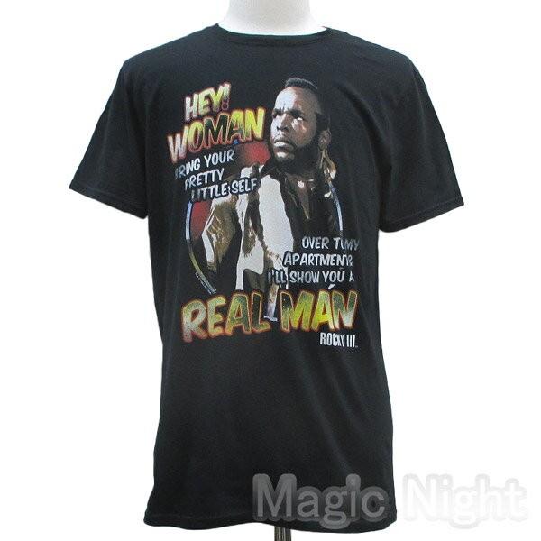 ロッキー Tシャツ HEY WOMAN クラバーラング ブラック : コスプレ衣装